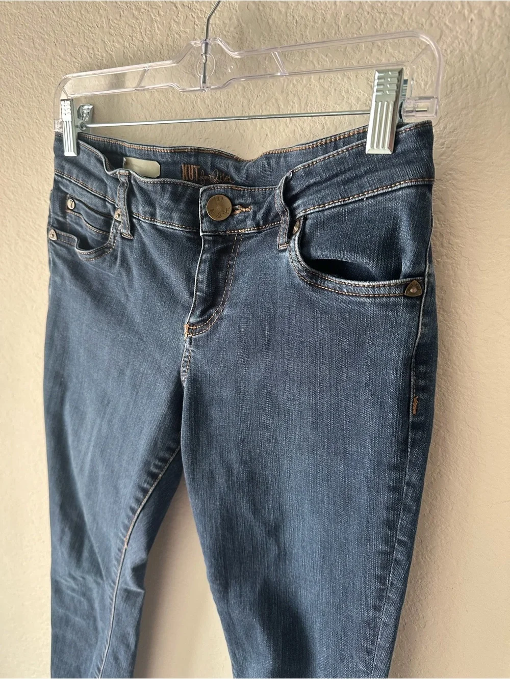 KUT from the Kloth Mia Toothpick Skinny Jeans Women’s Size 4 Dark Wash Stretch